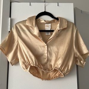 Vintage silk crop